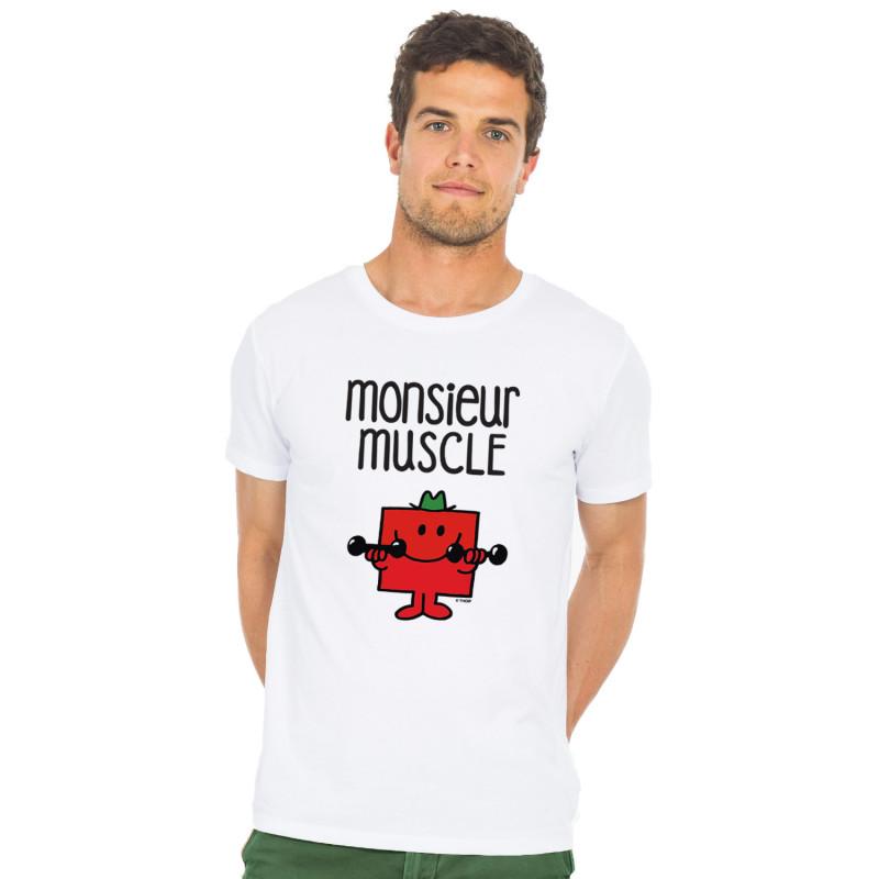 Monsieur Madame Heren T-shirt - MR. MUSCLE