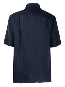 Lacoste Overhemd met korte mouwen - Blauw