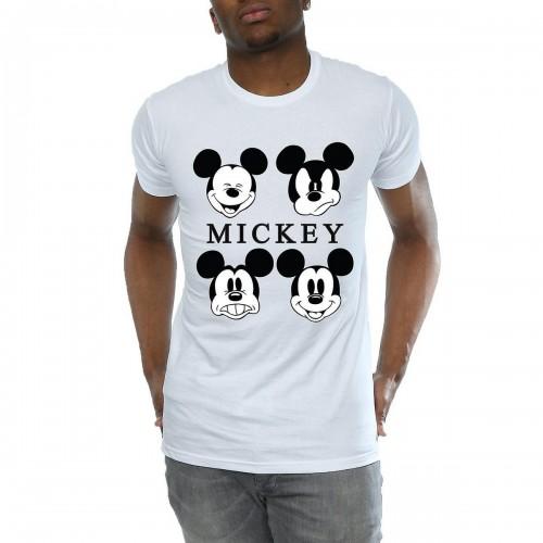 Disney heren vier hoofden Mickey Mouse katoenen T-shirt