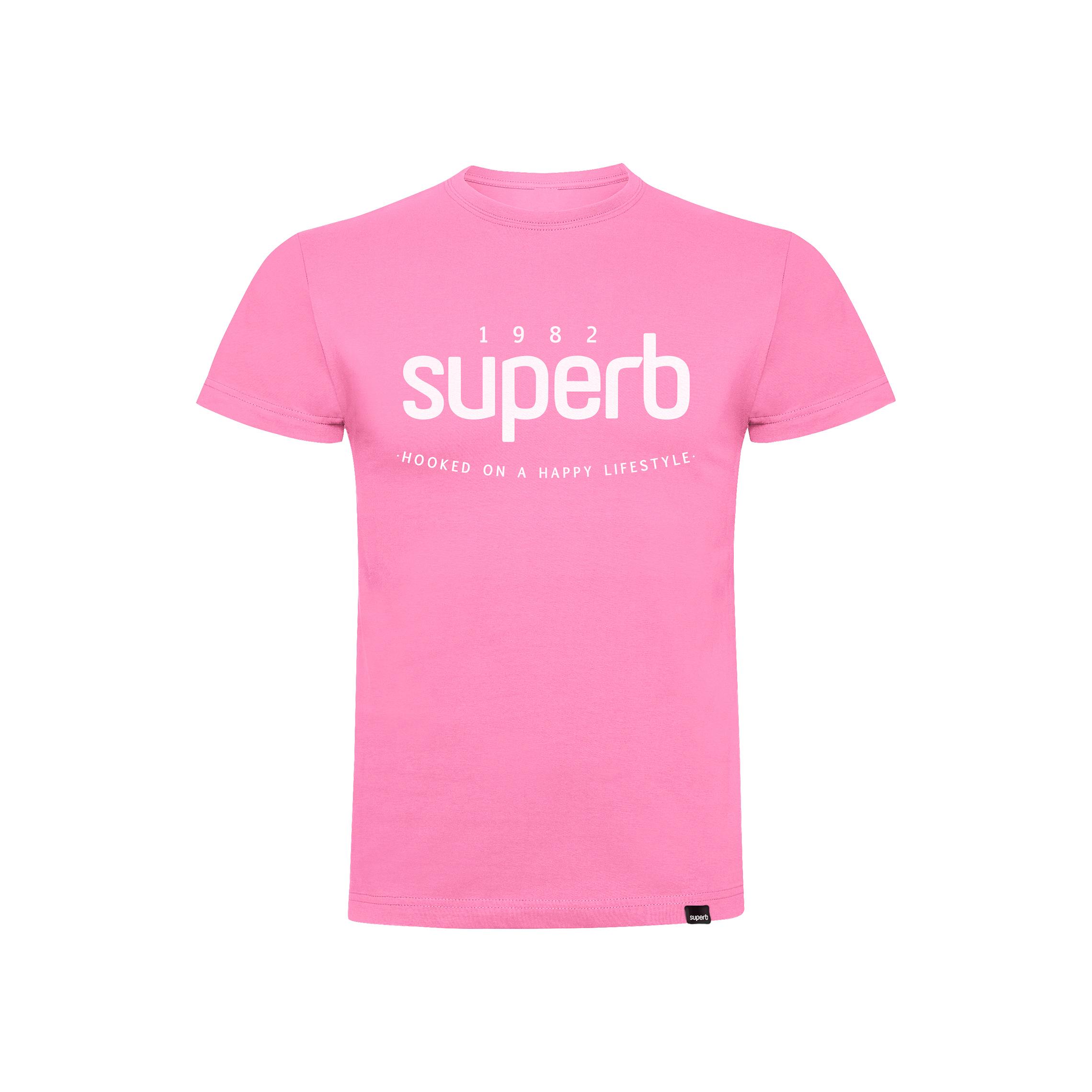 SUPERB ICON TEE heren-T-shirt met ronde hals en korte mouwen