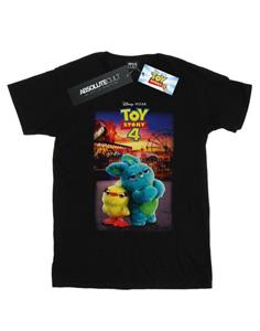 Disney Heren Toy Story 4 Ducky en Bunny Poster T-shirt