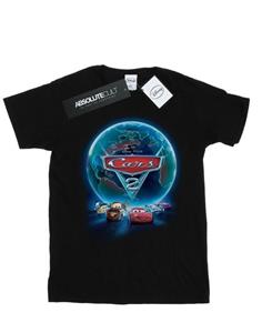 Disney Heren Cars Globe Movie Poster T-shirt