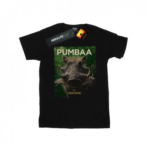 Disney Heren The Lion King Movie Pumbaa Poster T-shirt