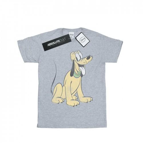 Disney Mens Pluto Sitting T-Shirt
