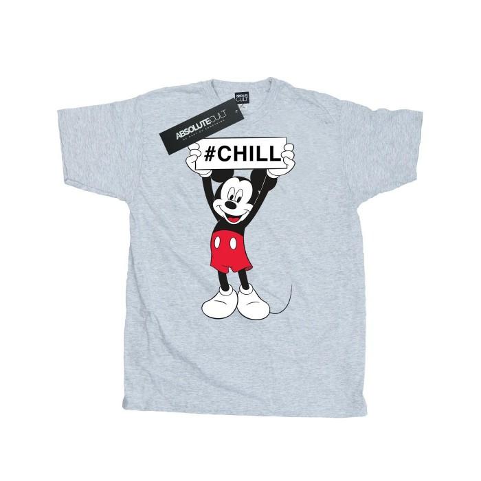 Disney Mens Mickey Mouse Chill T-Shirt