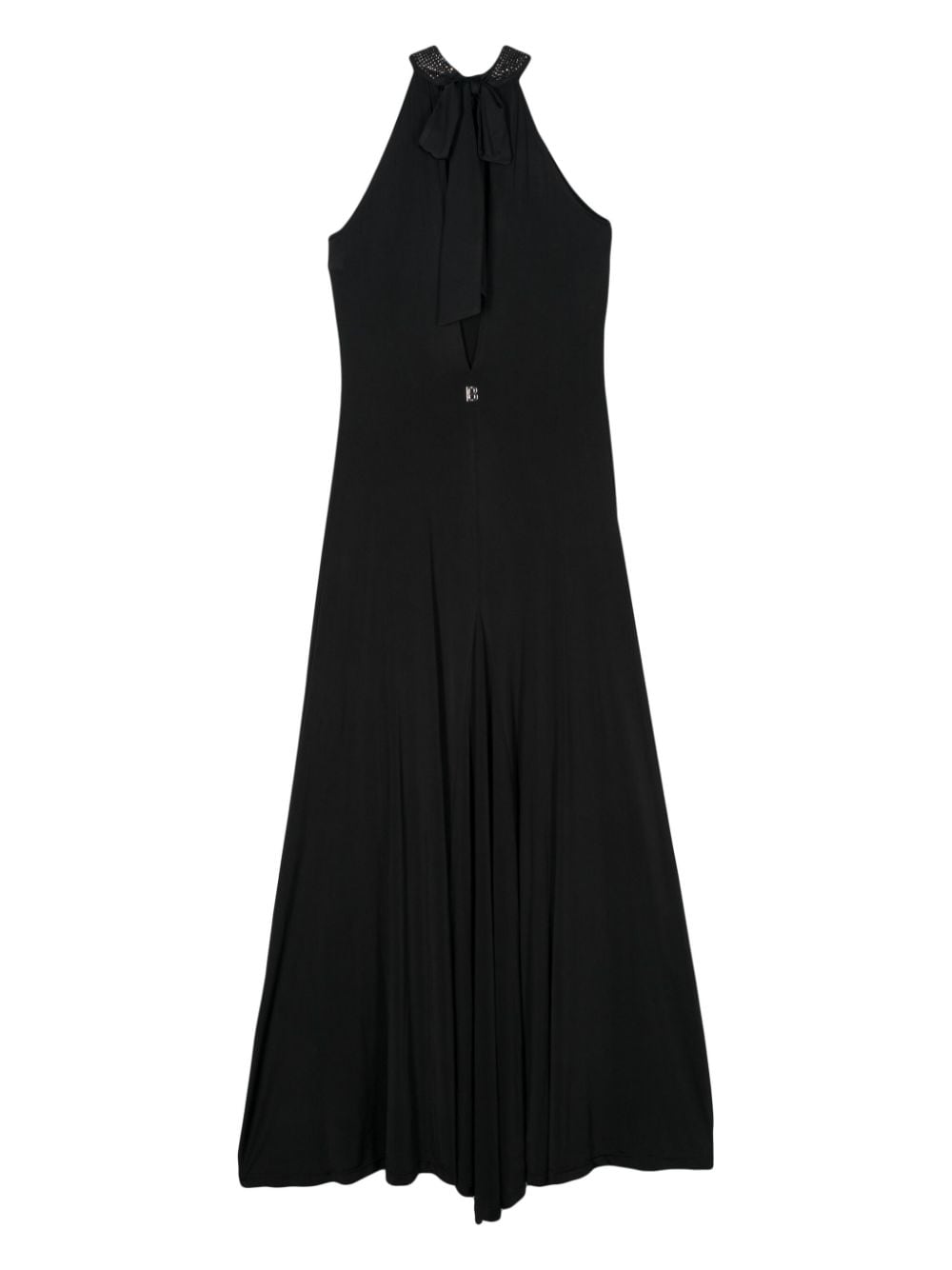 Blugirl Maxi-jurk met halternek - Zwart
