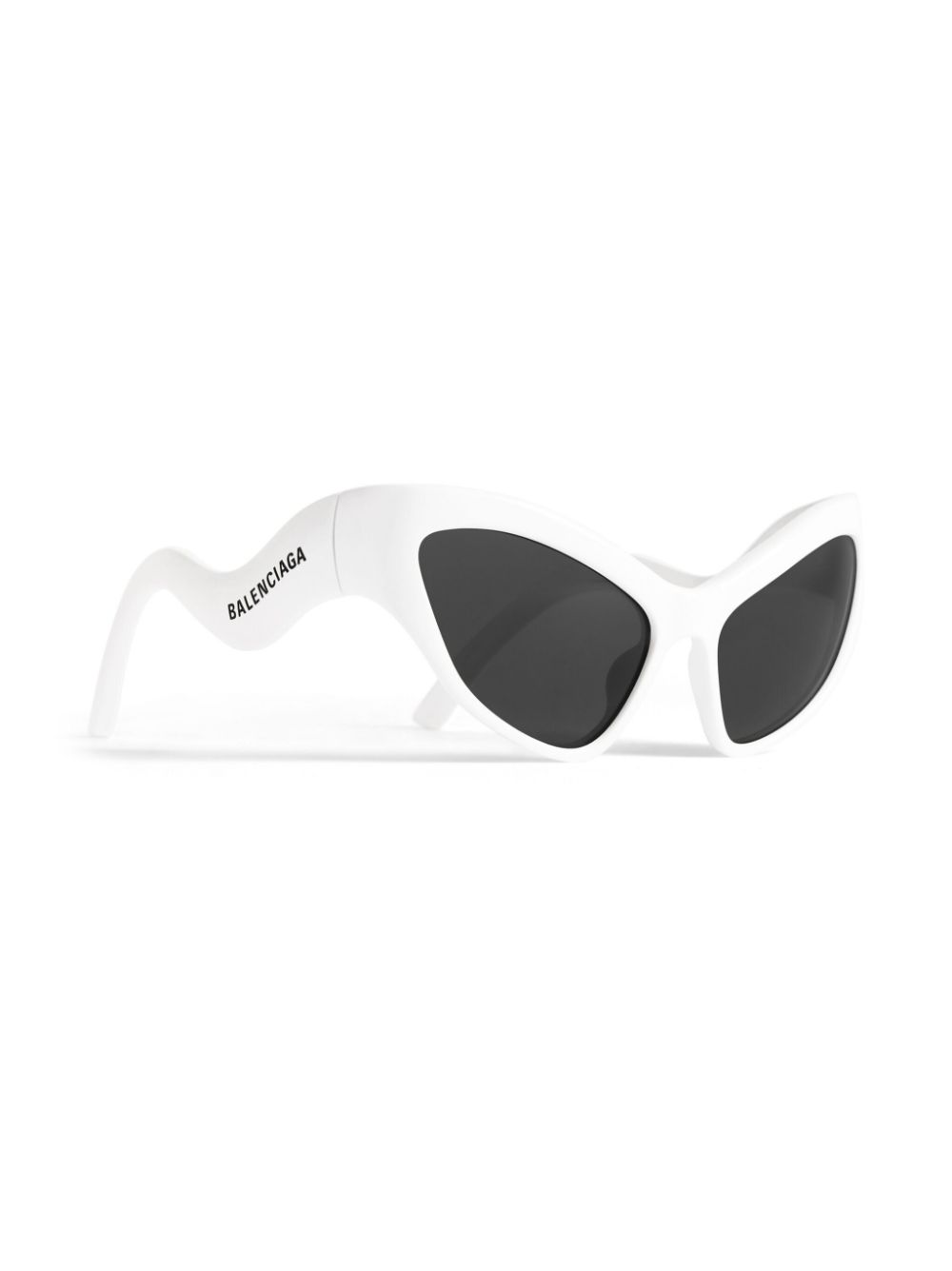 Balenciaga Eyewear Hamptons zonnebril met cat-eye montuur - Wit