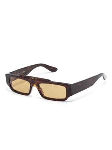 Gucci Eyewear rectangle-frame sunglasses - Bruin