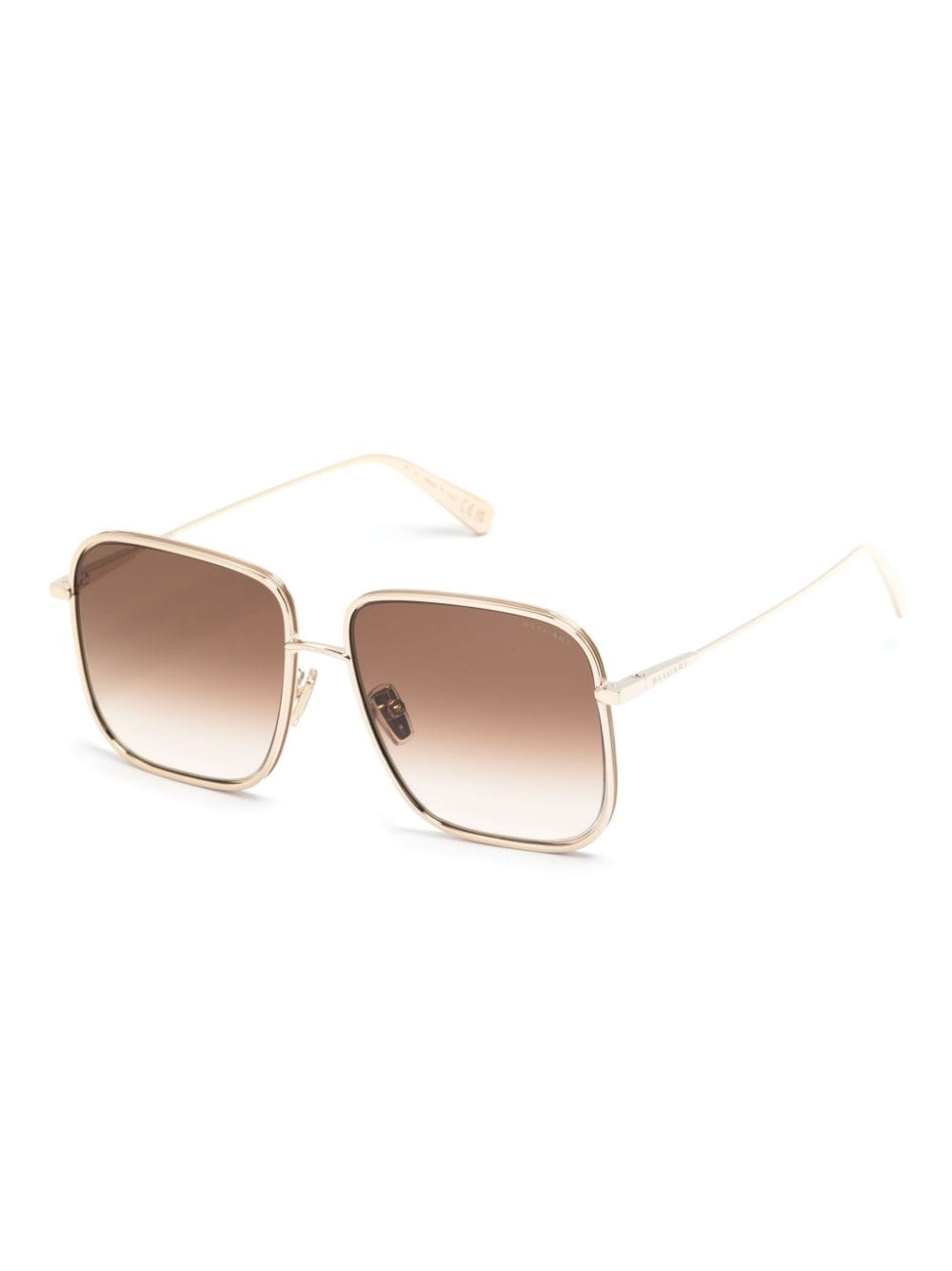 Bvlgari square-frame sunglasses - Goud