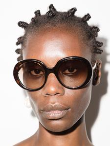 Chloé Eyewear Esther Jackie O zonnebril - Bruin