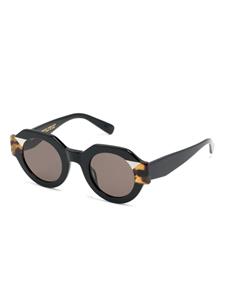 Kaleos Foote zonnebril met geometrisch montuur - Zwart