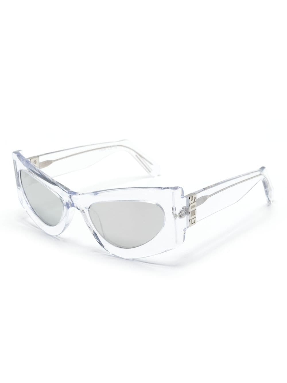 Gcds GD0036 zonnebril met cat-eye montuur - Wit