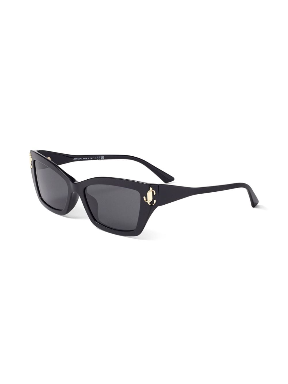 Jimmy Choo Eyewear Isla zonnebril met cat-eye montuur - Zwart