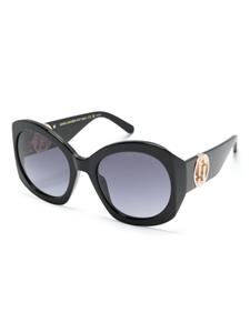 Marc Jacobs Eyewear Zonnebril met oversized montuur - Zwart