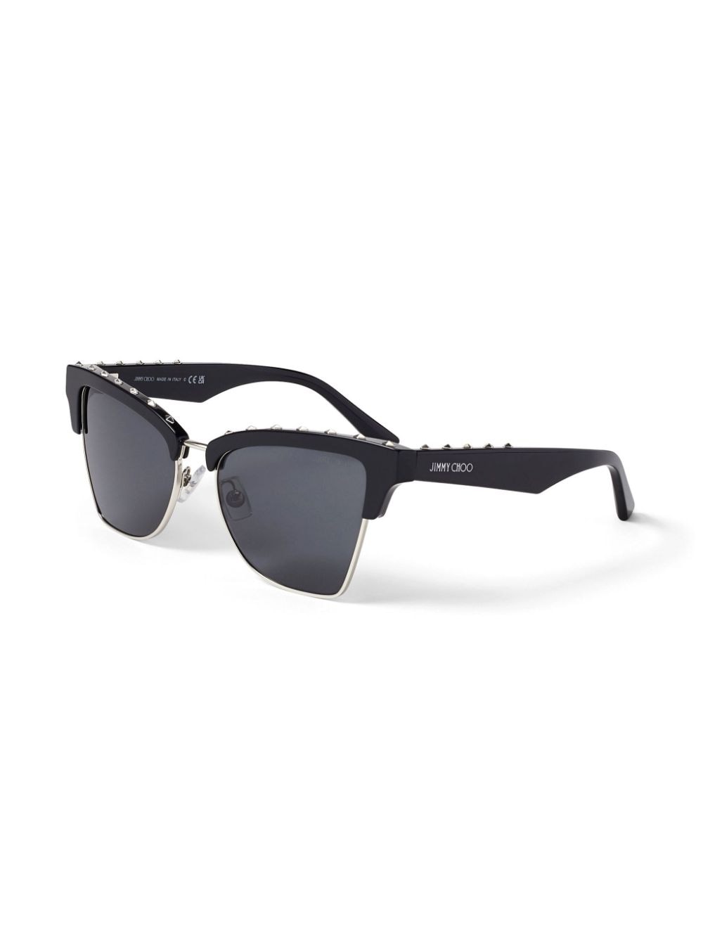 Jimmy Choo Eyewear Maxime cat-eye zonnebril - Zwart