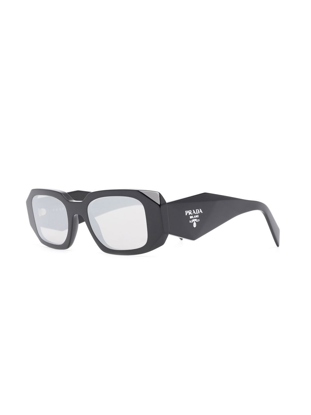 Prada Eyewear Zonnebril met logodetail - Zwart