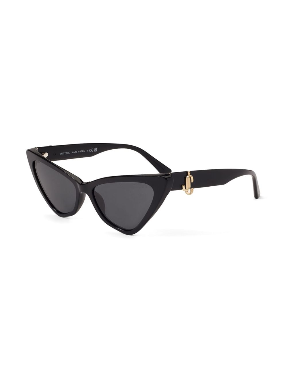 Jimmy Choo Eyewear Sol zonnebril met cat-eye montuur - Zwart