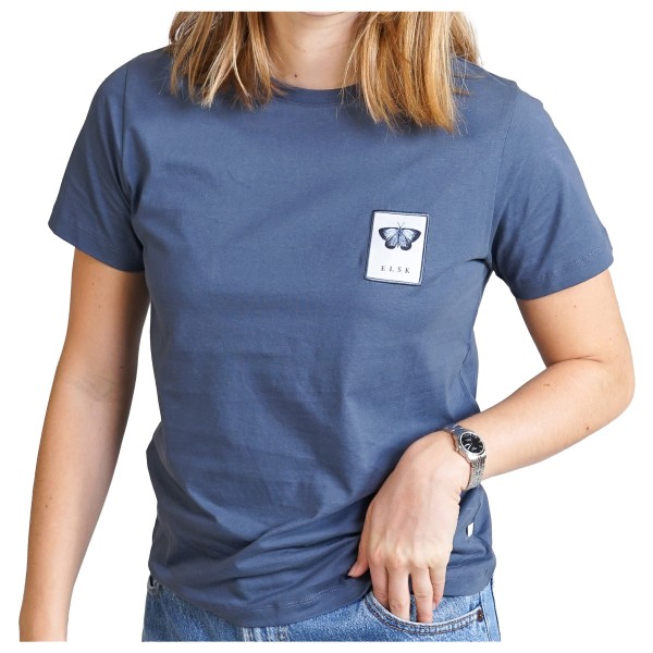 ELSK  Women's Blaafugl PCH Essential - T-shirt, blauw