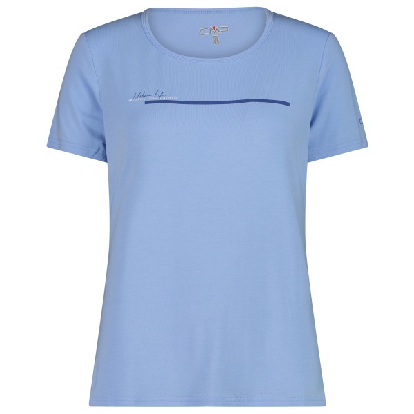 CMP  Women's Bomboo T-Shirt - T-shirt, blauw