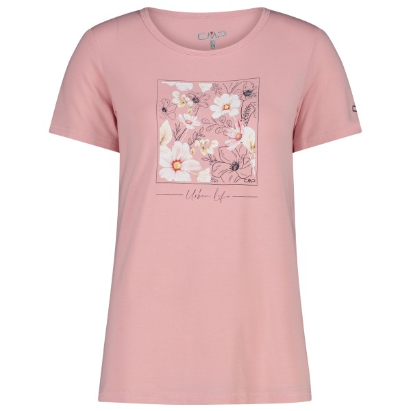 CMP  Women's Bomboo T-Shirt - T-shirt, roze