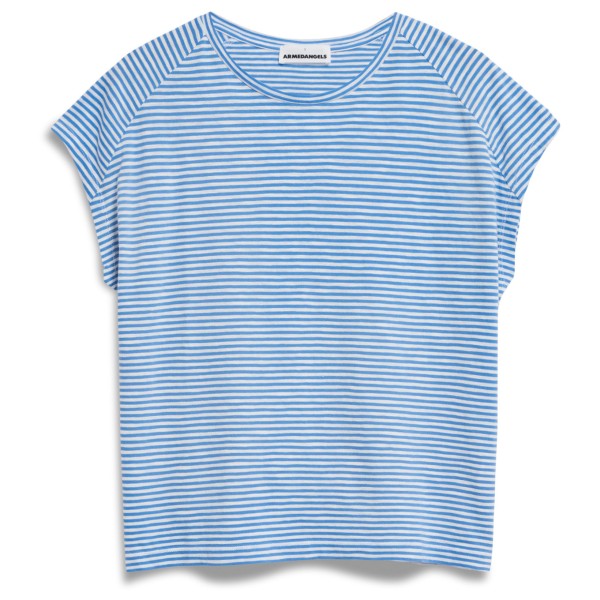 ARMEDANGELS  Women's Ofeliaa Lovely Stripes - T-shirt, blauw