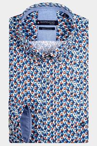 Giordano Casual hemd lange mouw ivy gradient flowers print 417048/60