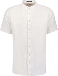 NO EXCESS Kurzarmhemd Shirt Short Sleeve Granddad Linen S