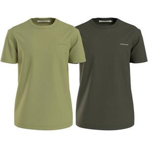 Calvin Klein Jeans T-Shirt "2 PACK INSTITUTIONAL TEE", (Packung, 2er-Pack)