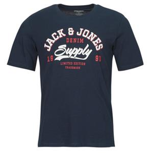 Jack & jones T-shirt Korte Mouw Jack & Jones JJELOGO TEE SS O-NECK 2 COL SS24 SN