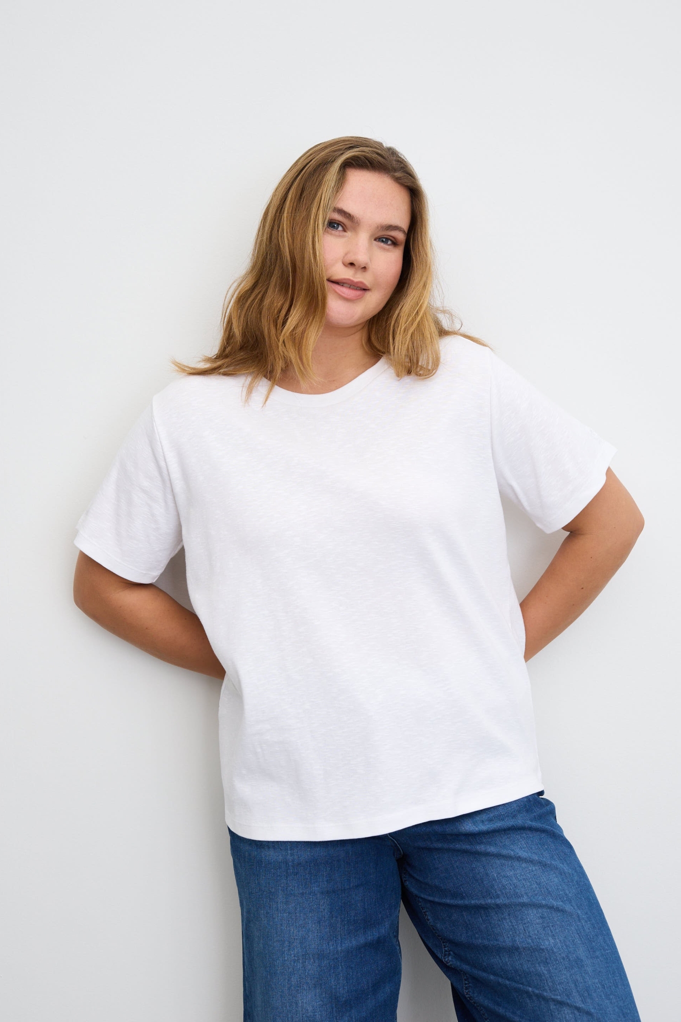 LAURIE Damen vegan T-Shirt Amanda Ss Weiß