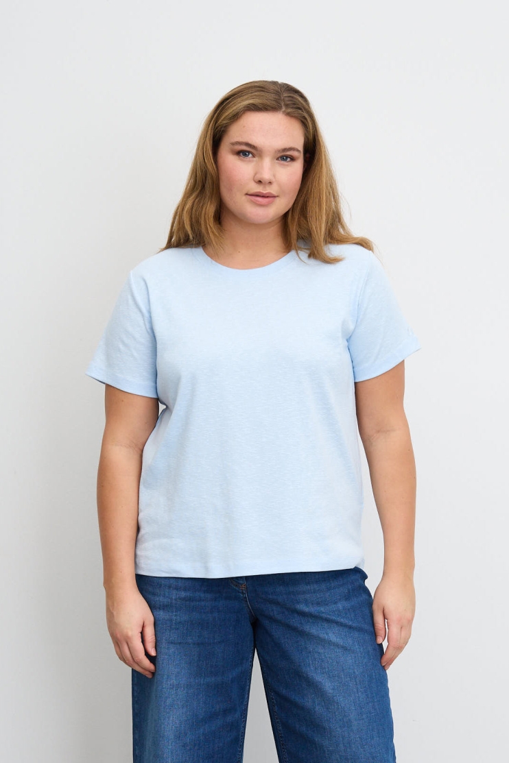 LAURIE Damen vegan T-Shirt Amanda Ss Eiswasser Blau