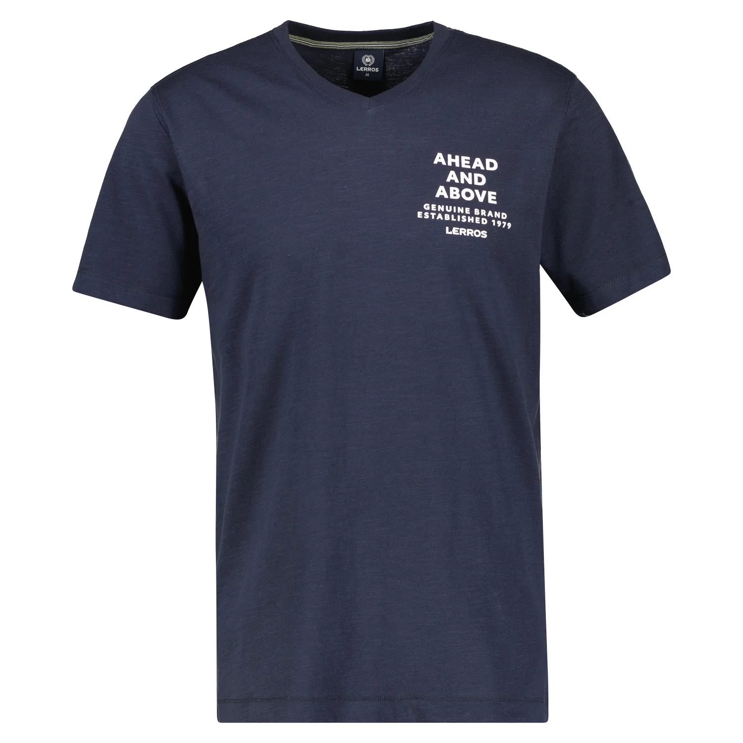 LERROS T-Shirt "LERROS V-Neck-Shirt *Ahead & Above*"