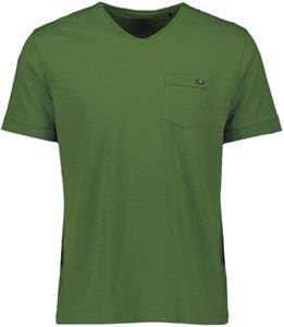 No Excess T-shirt korte mouw v-hals green