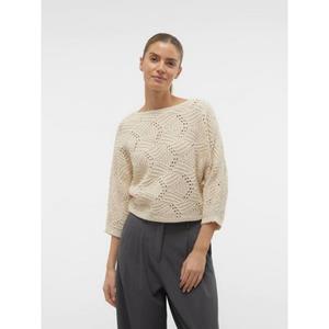 Vero Moda Strickpullover "VMGIGI 3/4 BOATNECK PULLOVER NOOS"