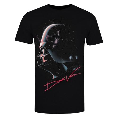 Star Wars Mens Darth Vader Signature T-Shirt