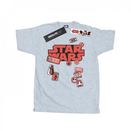 Star Wars Mens The Last Jedi Badges T-Shirt