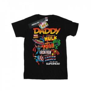 Marvel Mens Our Dad Superhero T-Shirt