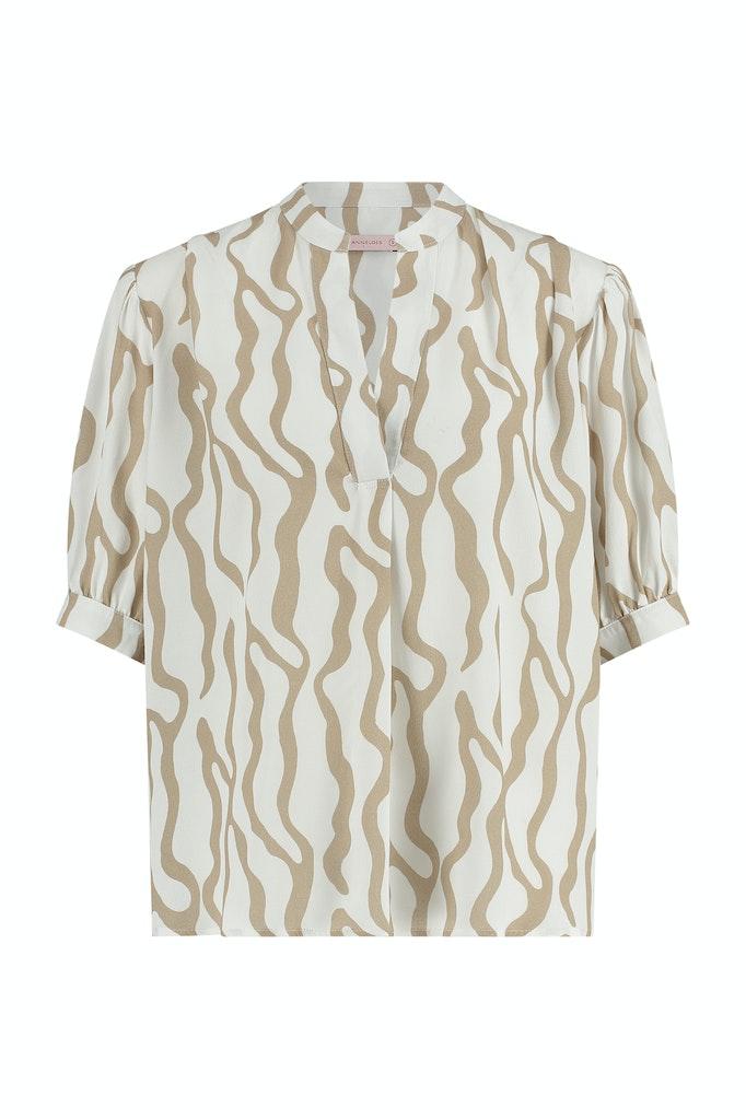 Studio Anneloes Female Blouses Darcy Skin Crepe Blouse 09940