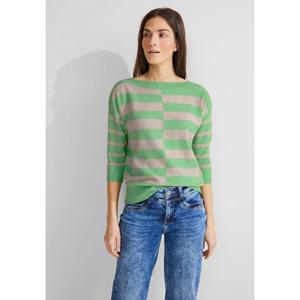 STREET ONE Streifenpullover "Striped U-Boat"