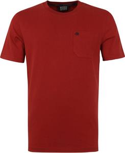 Scotch and Soda T-Shirt Rood