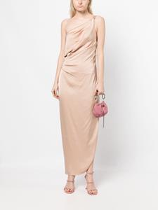 Rachel Gilbert Satijnen maxi-jurk - Roze