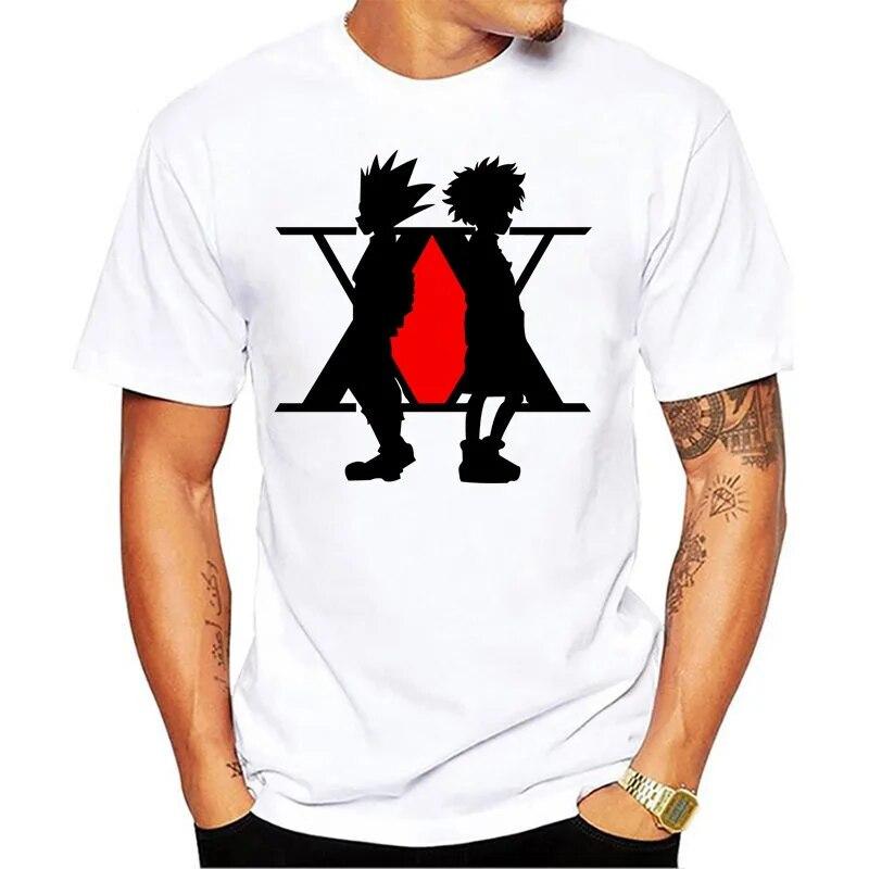 YSM Cotton Tshirt Hunter X Hunter Mens Womens Design T-shirt GON FREECSS Cosplay T-shirt Anime Kurapika