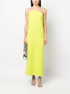 Sportmax Maxi-jurk met asymmetrische hals - Groen