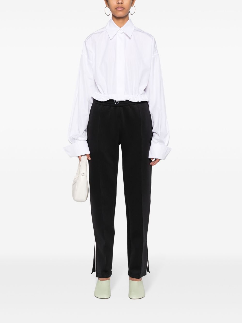 Sportmax Cropped blouse - Wit