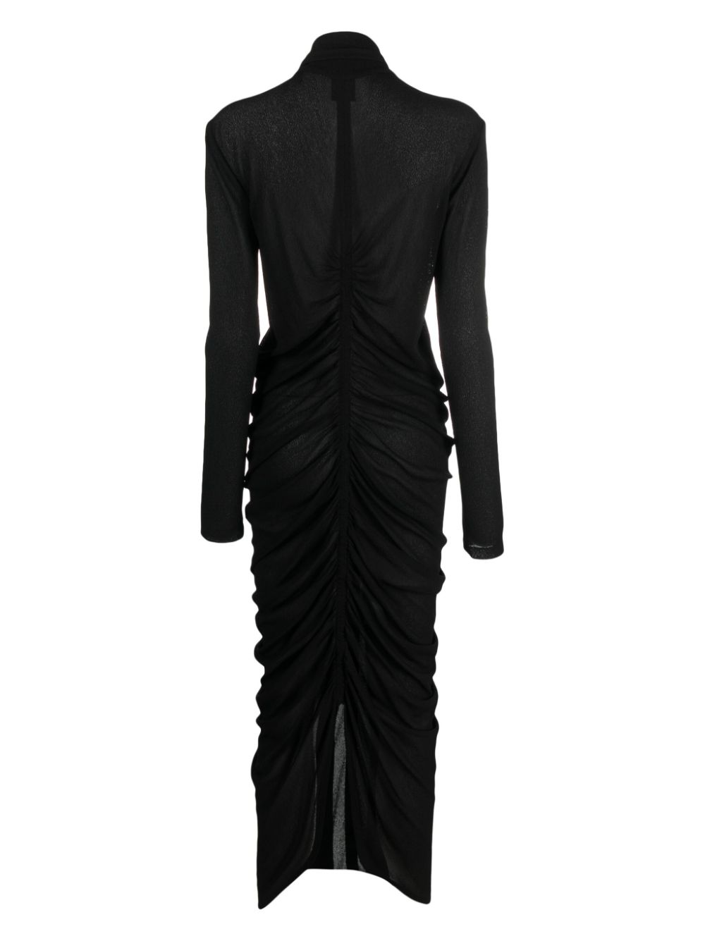 Givenchy Gedrapeerde maxi-jurk - Zwart