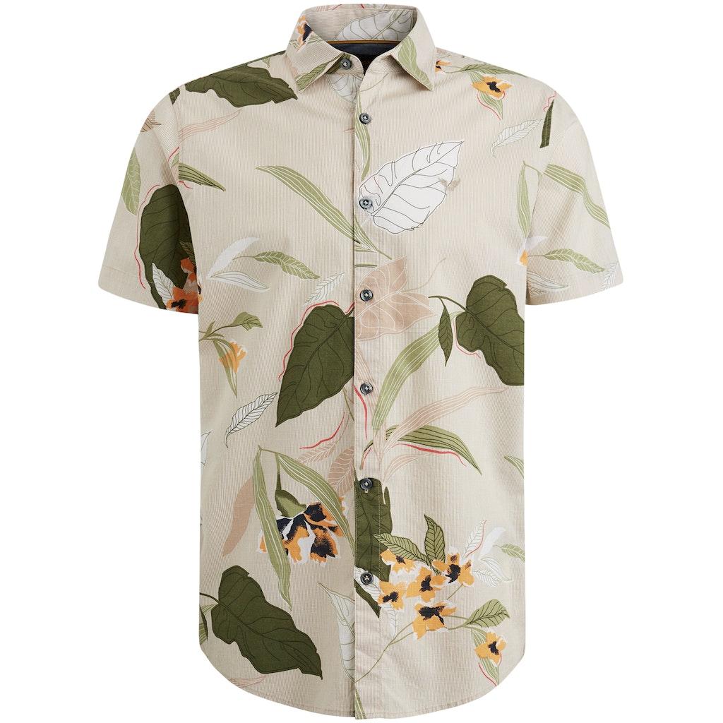 PME Legend Male Overhemden Psis2404208 Short Sleeve Shirt Print On Ctn Sl