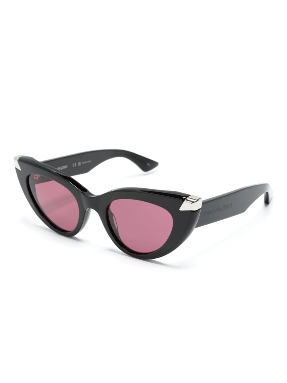 Alexander McQueen Eyewear 0442S cat-eye sunglasses - Zwart