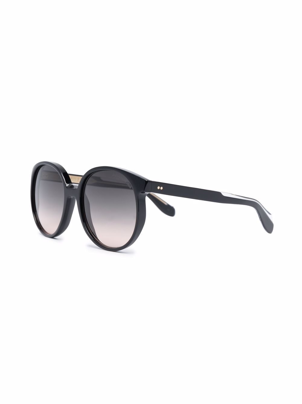 Cutler & Gross 1395 zonnebril met rond montuur - Zwart