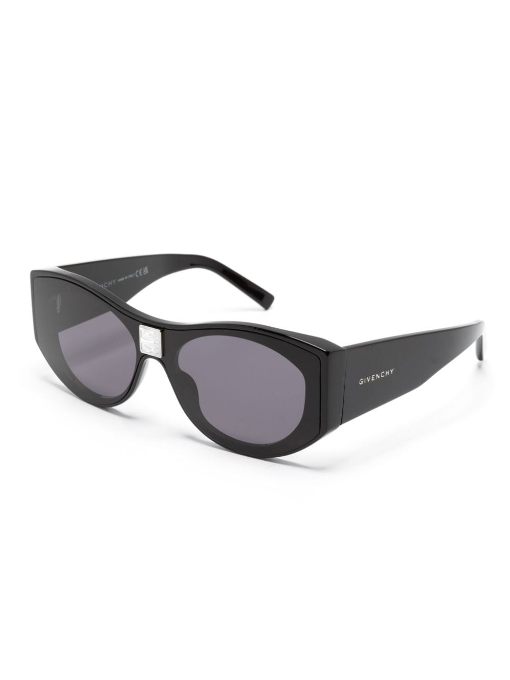 Givenchy 4Gem zonnebril met ovaal montuur - Zwart