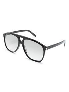 Saint Laurent Eyewear Zonnebril met piloten montuur - Zwart